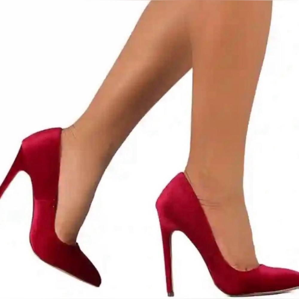 Chic Scarlet High Heels